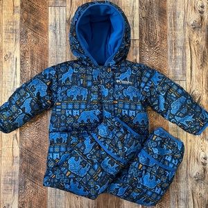 Columbia snowsuit